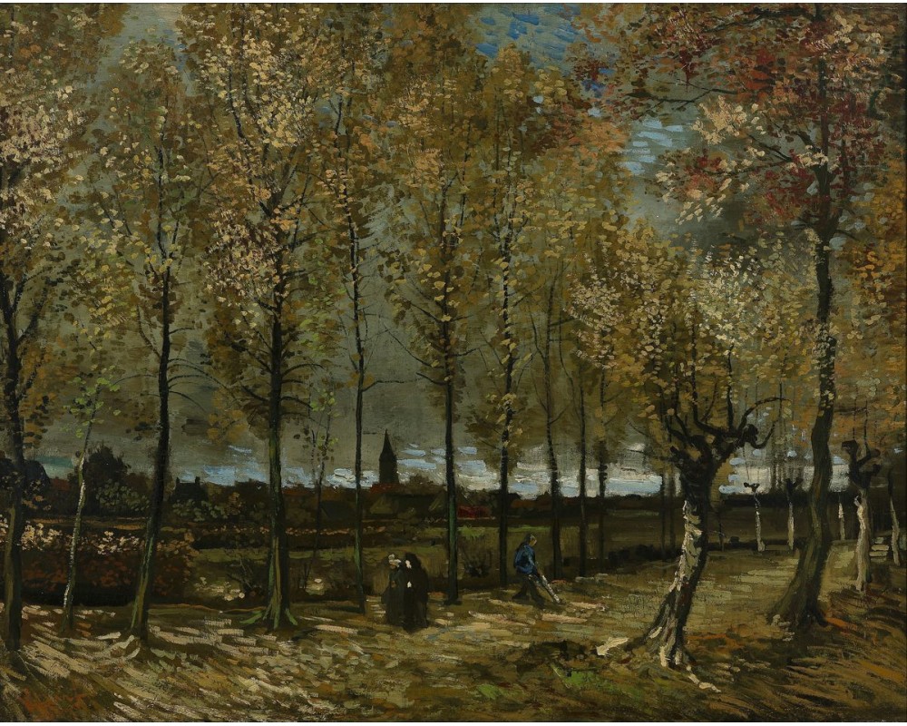 A Lane with Poplars near Nuenen