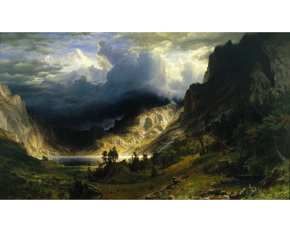 A Storm in the Rocky Mountains, Mt. Rosalie