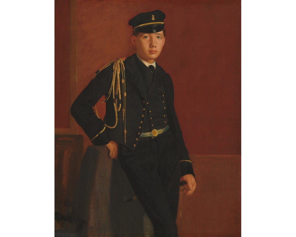 Achille De Gas in the Uniform of a Cadet