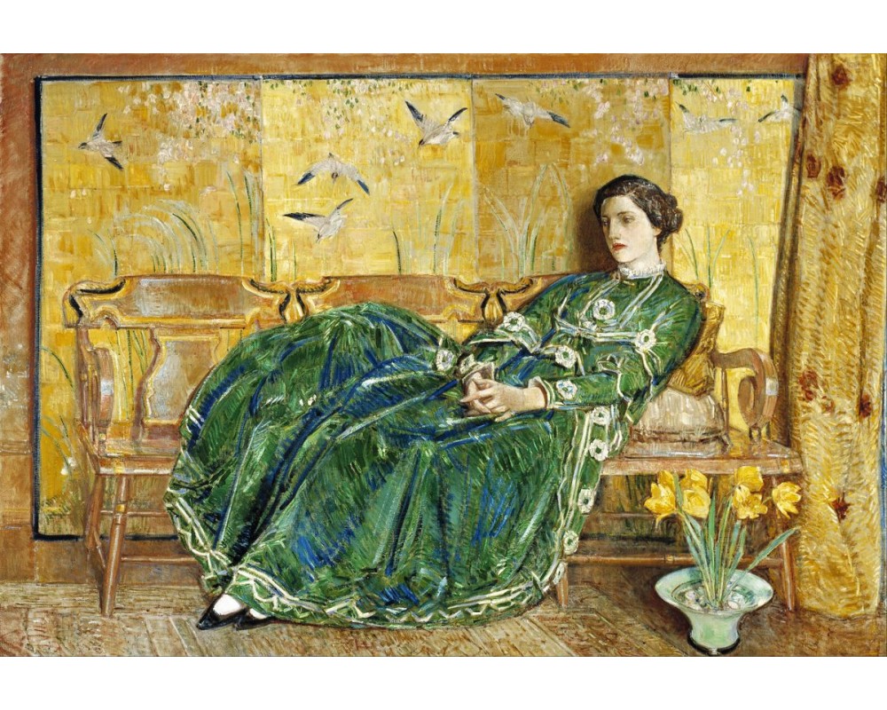 April   (The Green Gown)