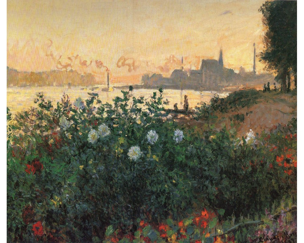 Argenteuil, Flowers by the Riverbank