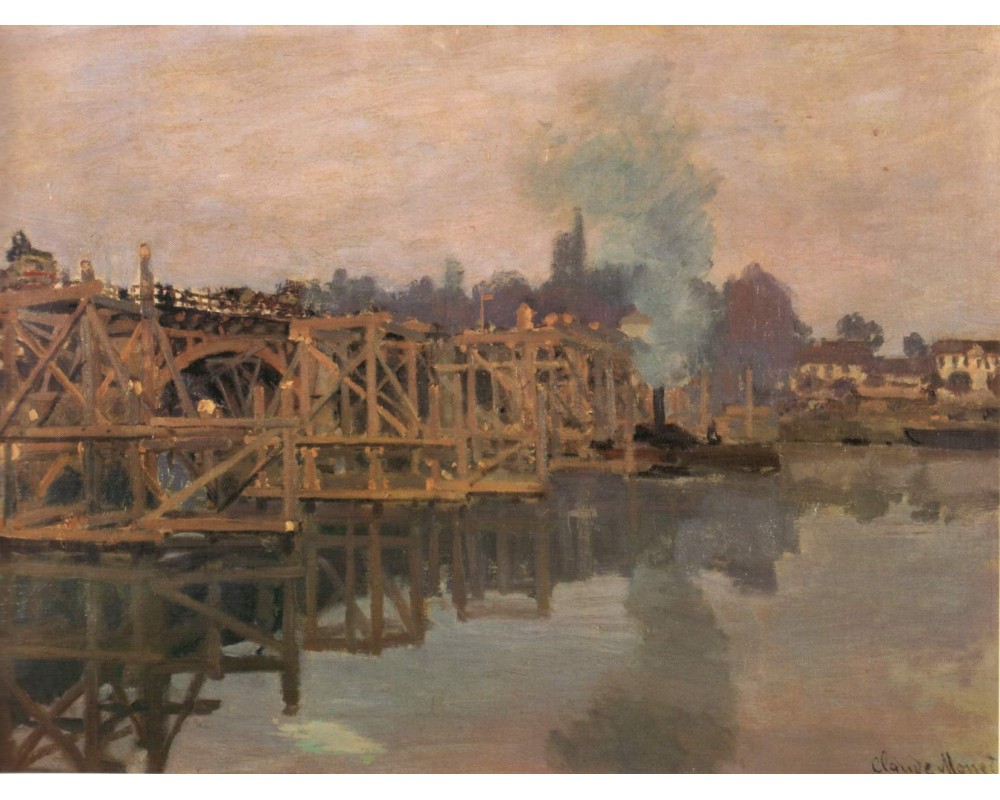 Argenteuil, the Bridge under Repair