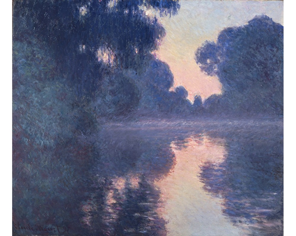 Arm of the Seine at Giverny at Dawn