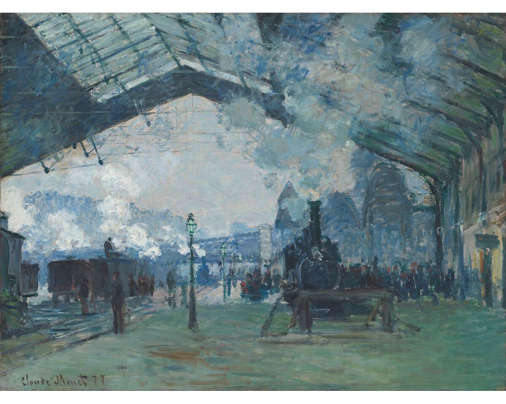 Arrival of the Normandy Train, Gare Saint-Lazare