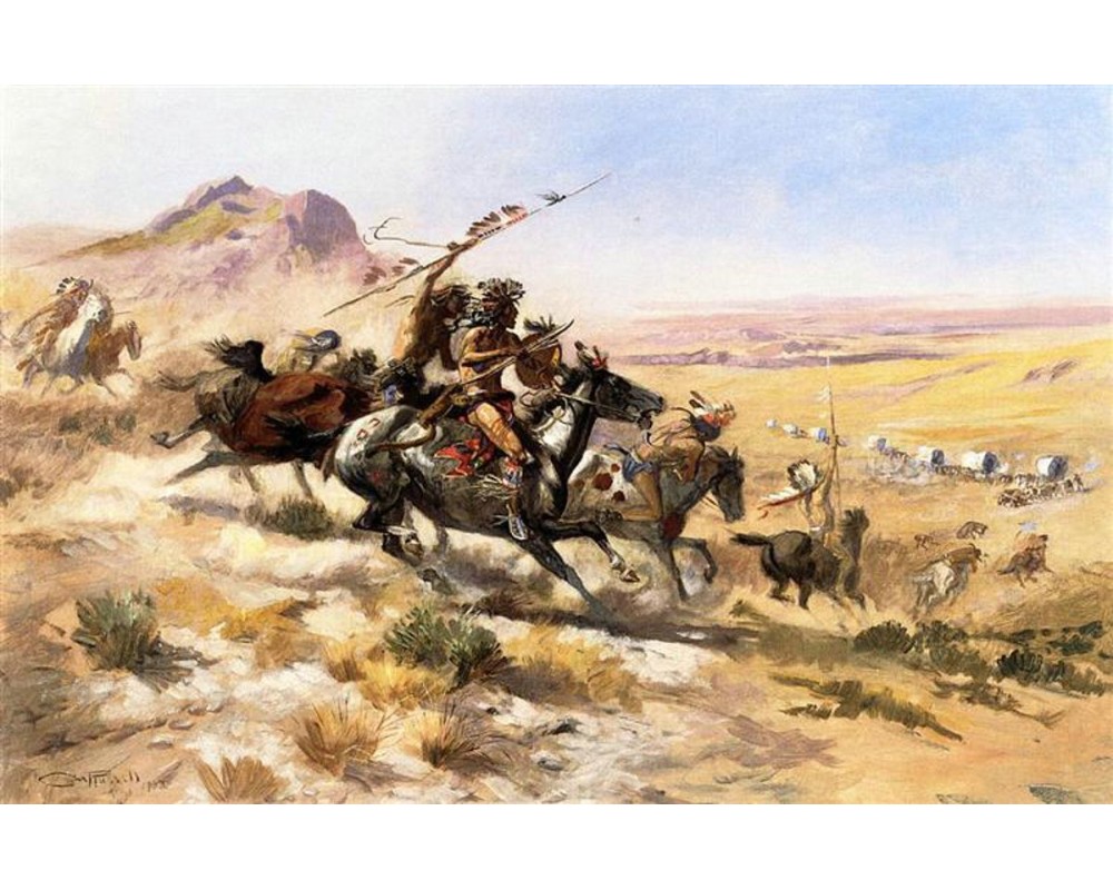 Attack on a Wagon Train