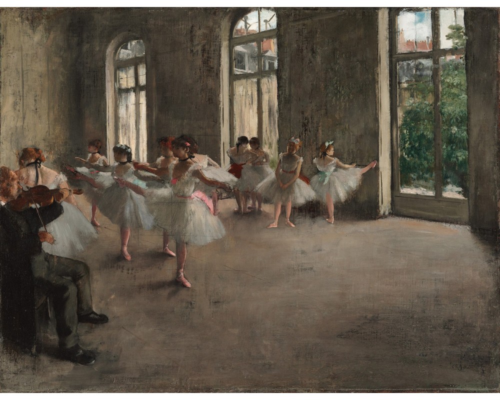 Ballet Rehearsal, 1873