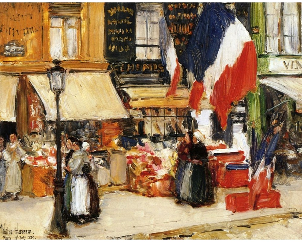 Bastille Day, Boulevard Rochechouart, Paris