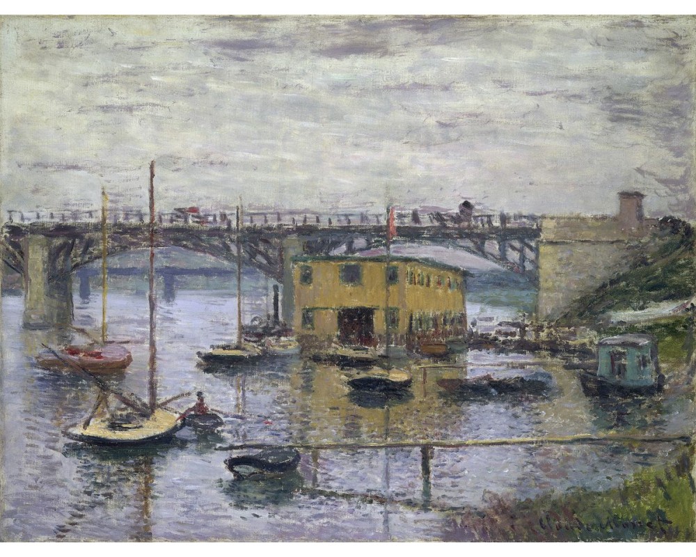 Bridge at Argenteuil on a Gray Day