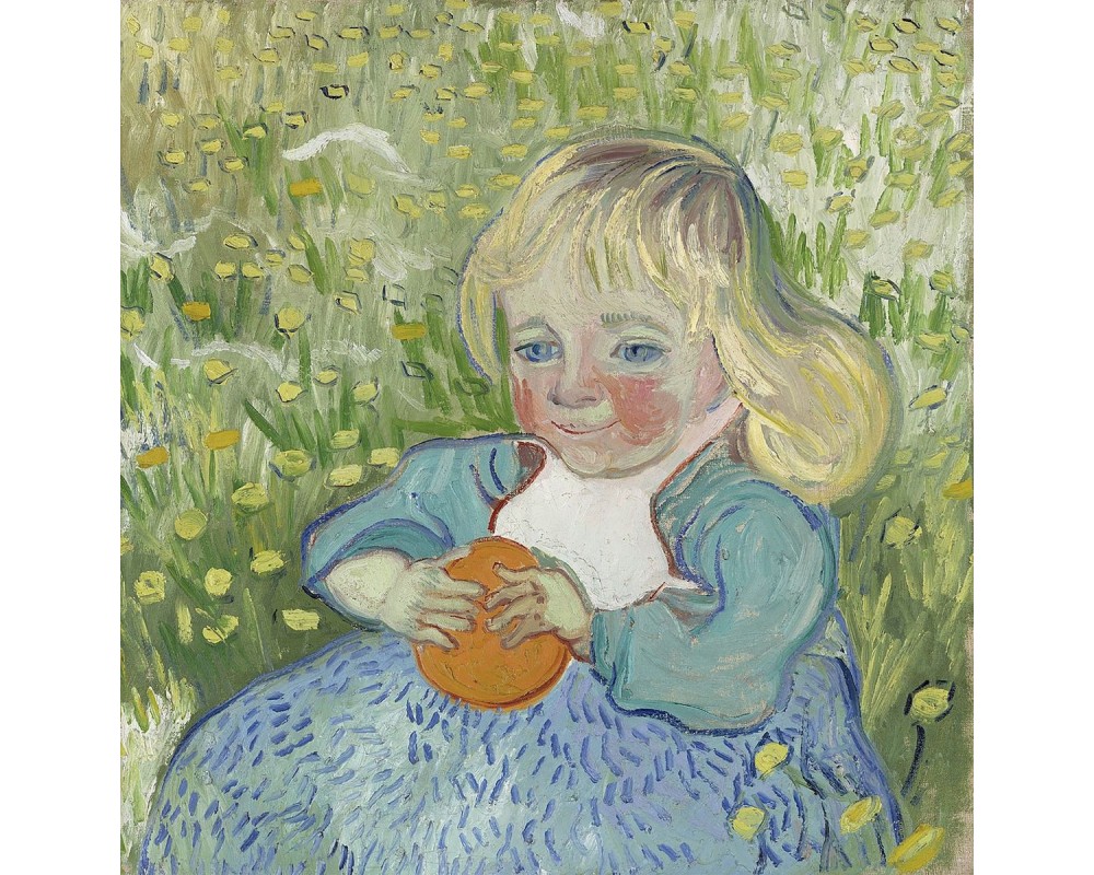 Child with Orange