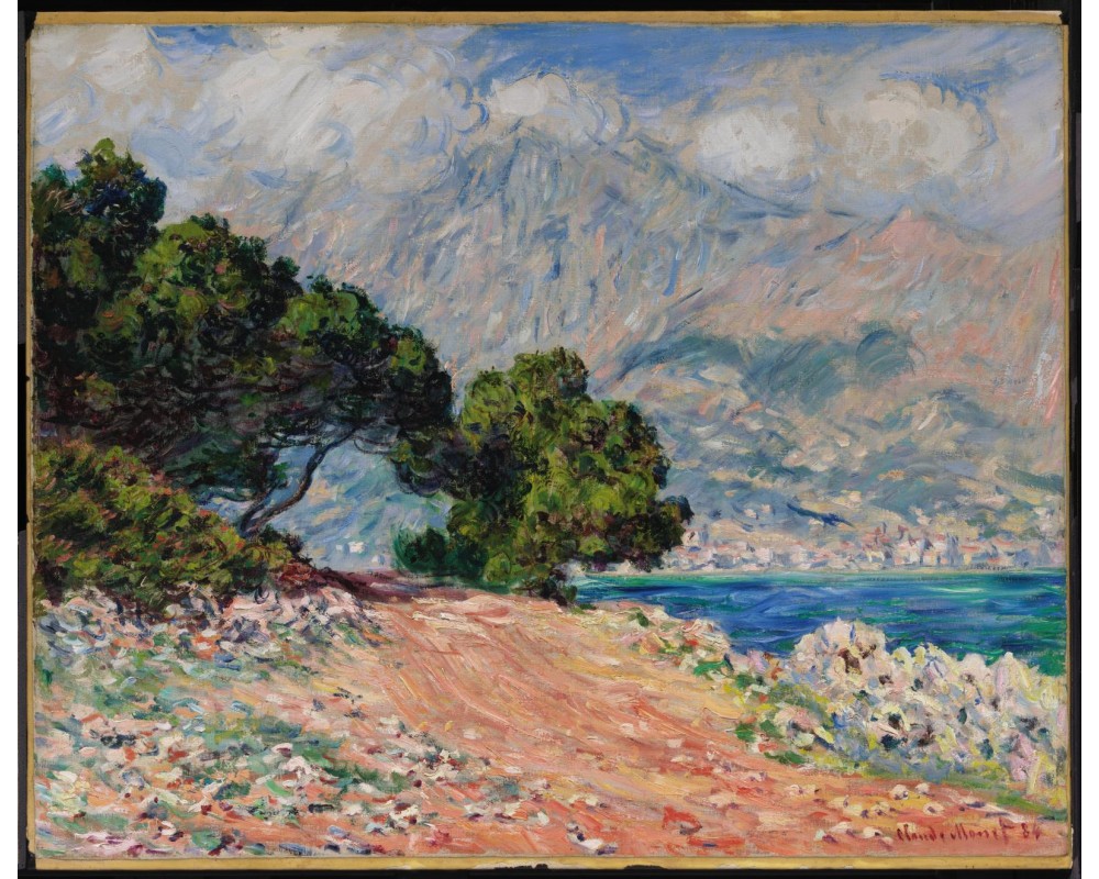 Coastal Road at Cap Martin, near Menton