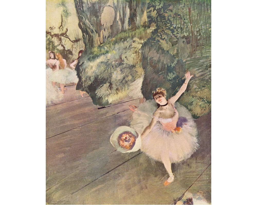 Dancer with a Bouquet of Flowers (Star of the Ballet)