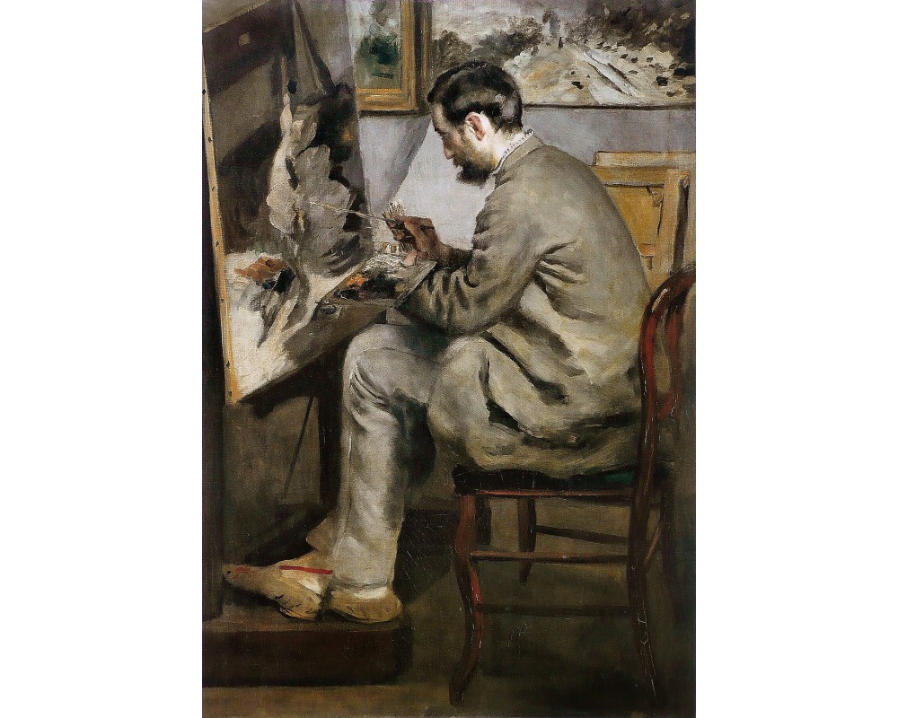 Frédéric Bazille at his Easel