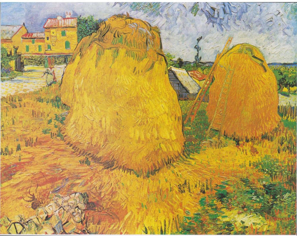 Haystacks in Provence