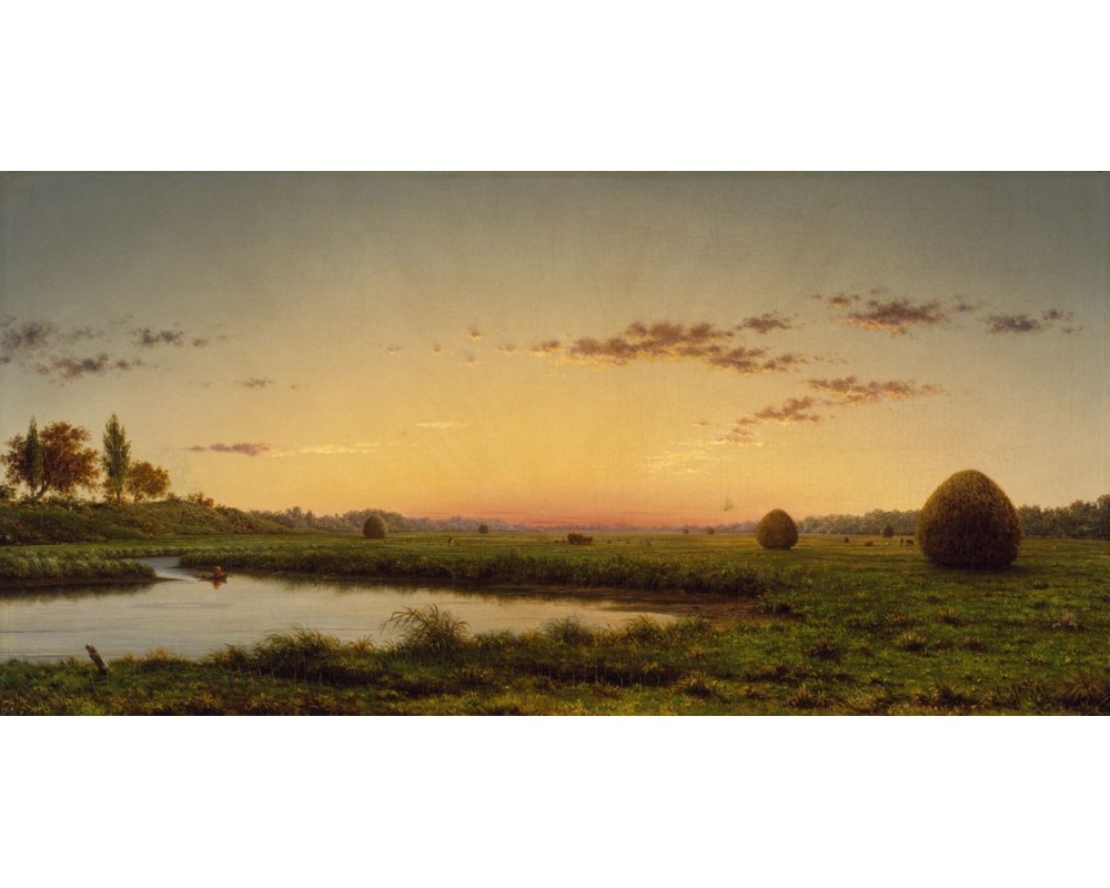 Haystacks on the Newburyport Marshes