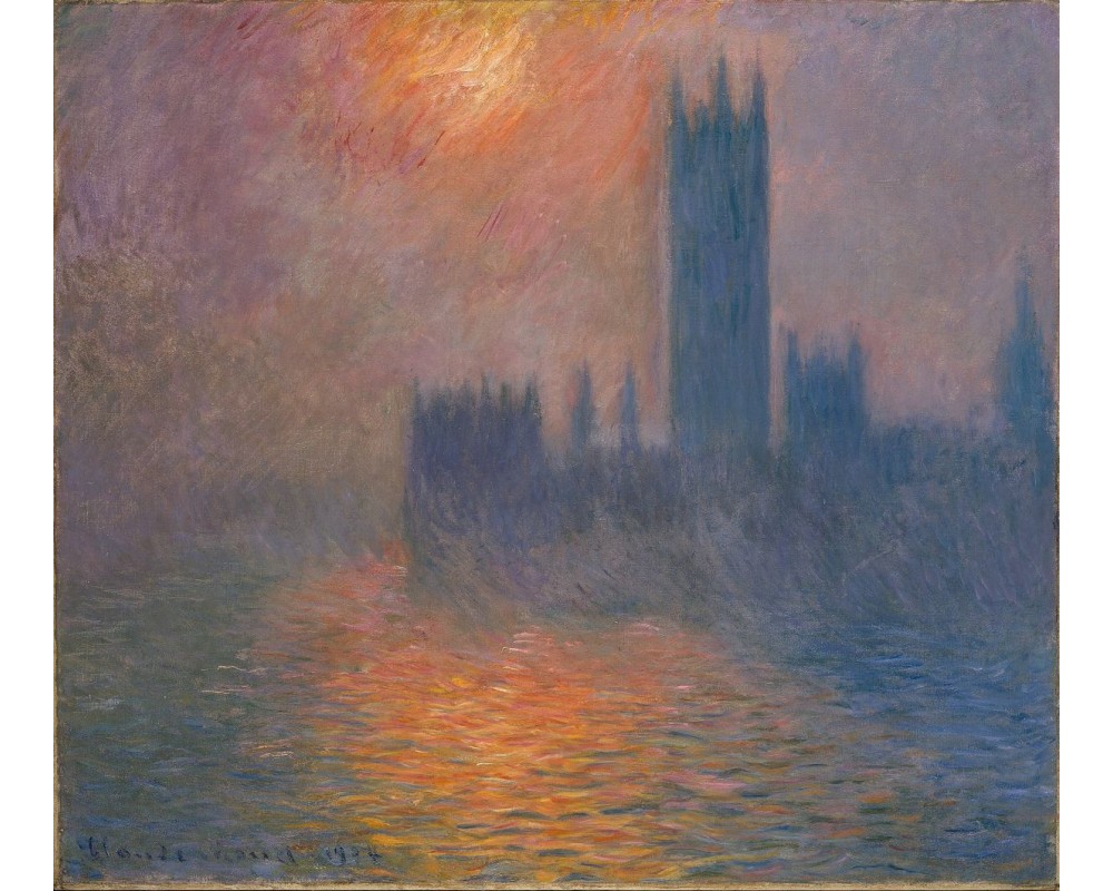 Houses of Parliament, Sunset 1903