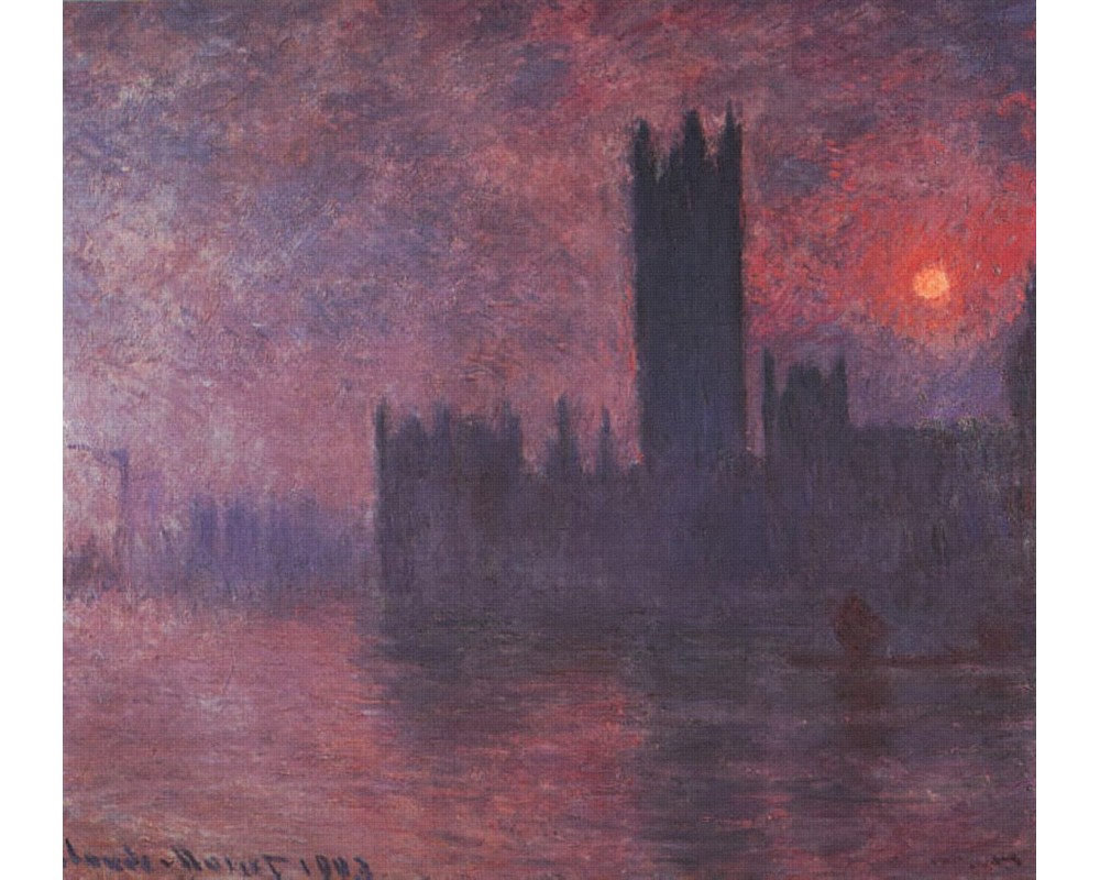 Houses of Parliament, Sunset 2