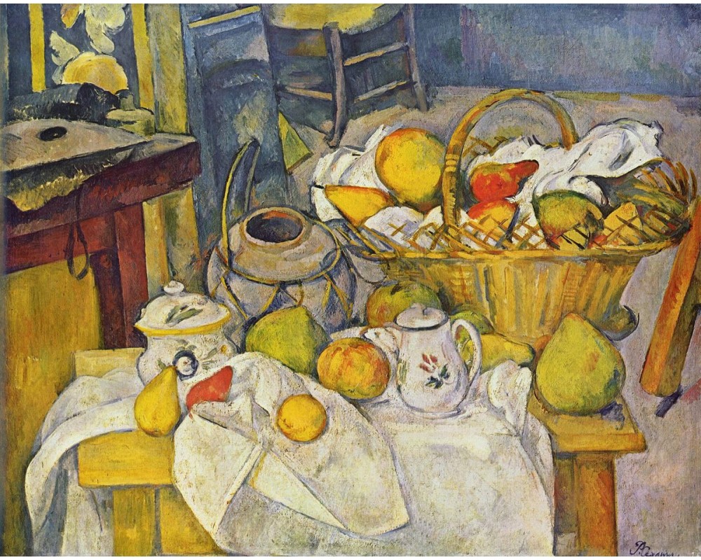 Kitchen Table (Still Life With Basket)