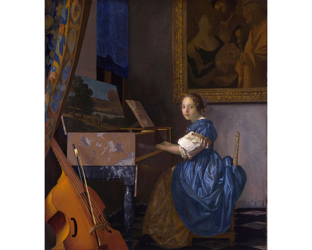 Lady Seated at a Virginal