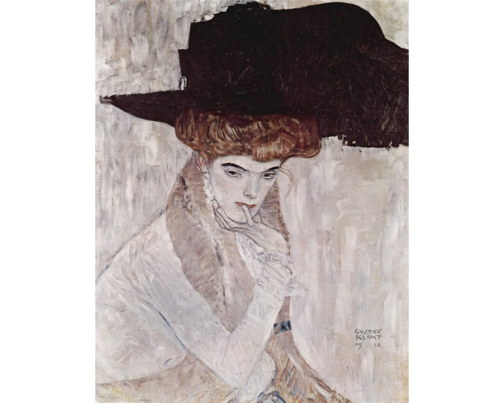 Lady with Feather Hat