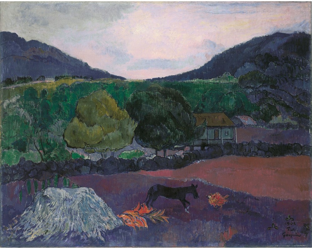 Landscape with Dog