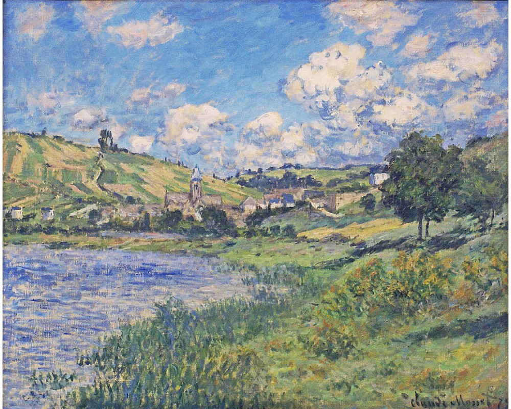 Landscape. Vétheuil