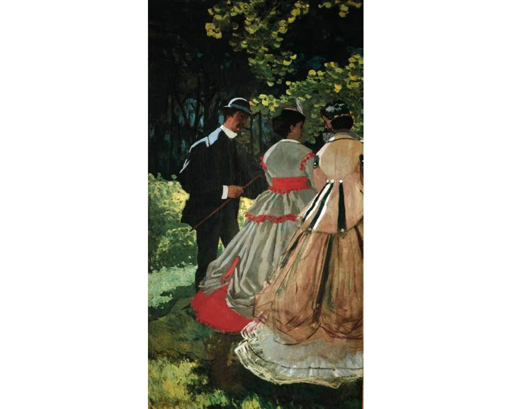 Le Déjeuner sur l’herbe - left panel