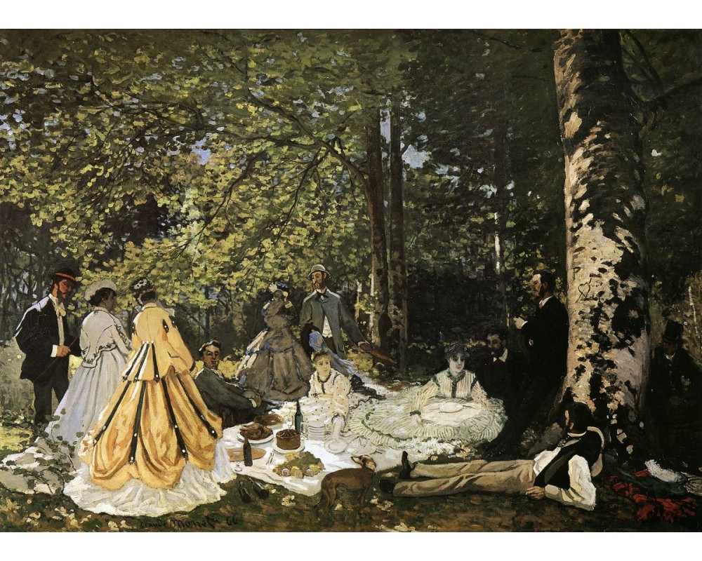 Luncheon on the Grass (study)