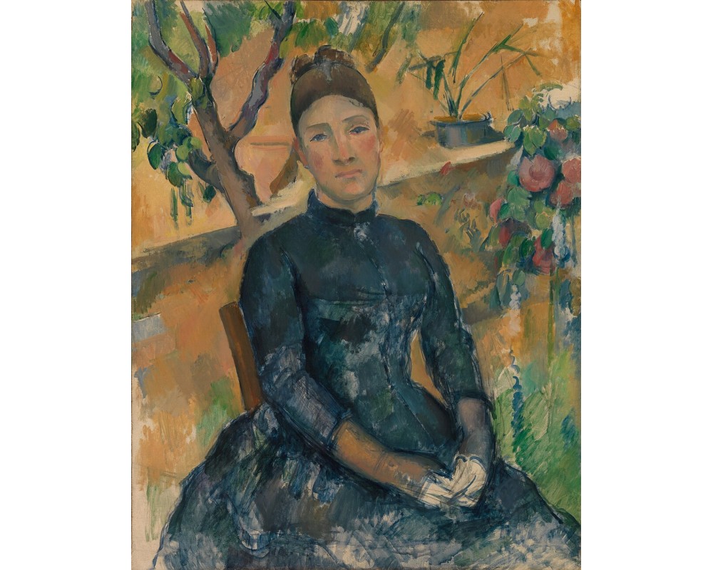 Madame Cézanne in the Conservatory