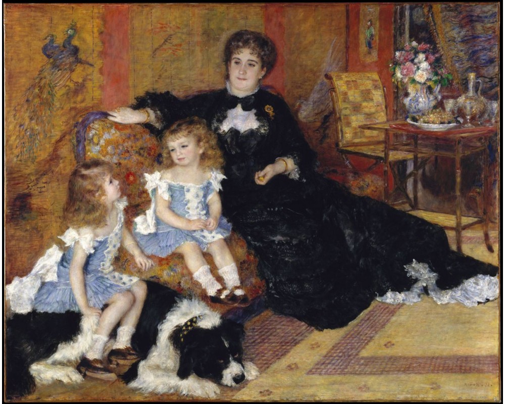 Madame Georges Charpentier and Her Children