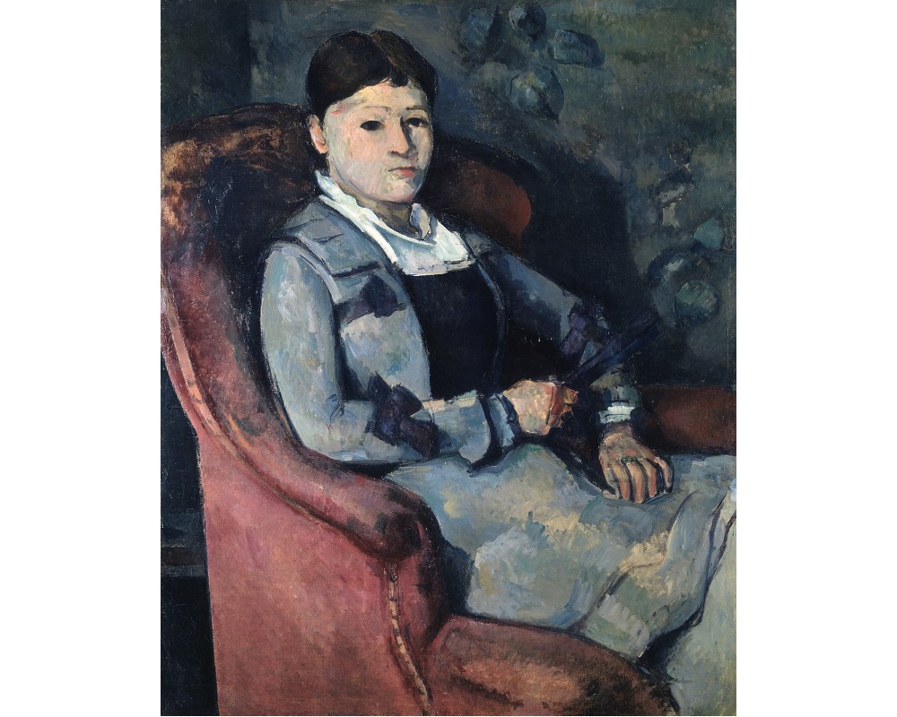 Madeame Cézanne with a Fan