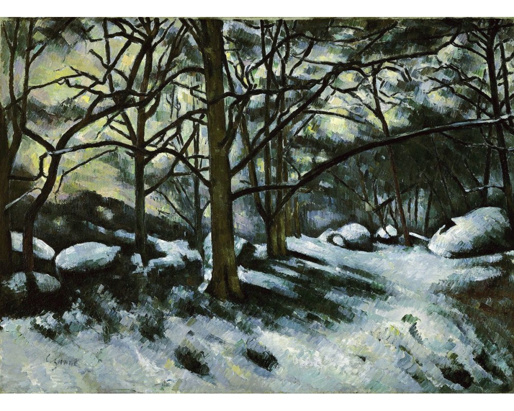 Melting Snow, Fontainebleau