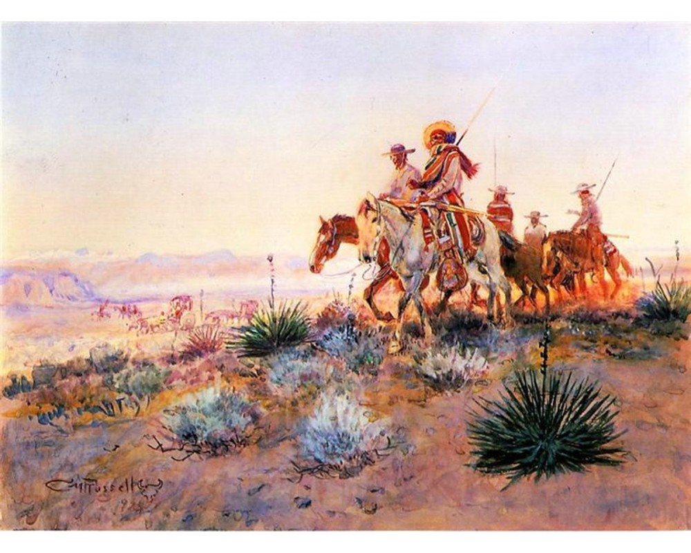 Mexican Buffalo Hunters