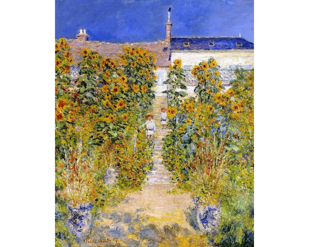 Monet's Garden at Vetheuil