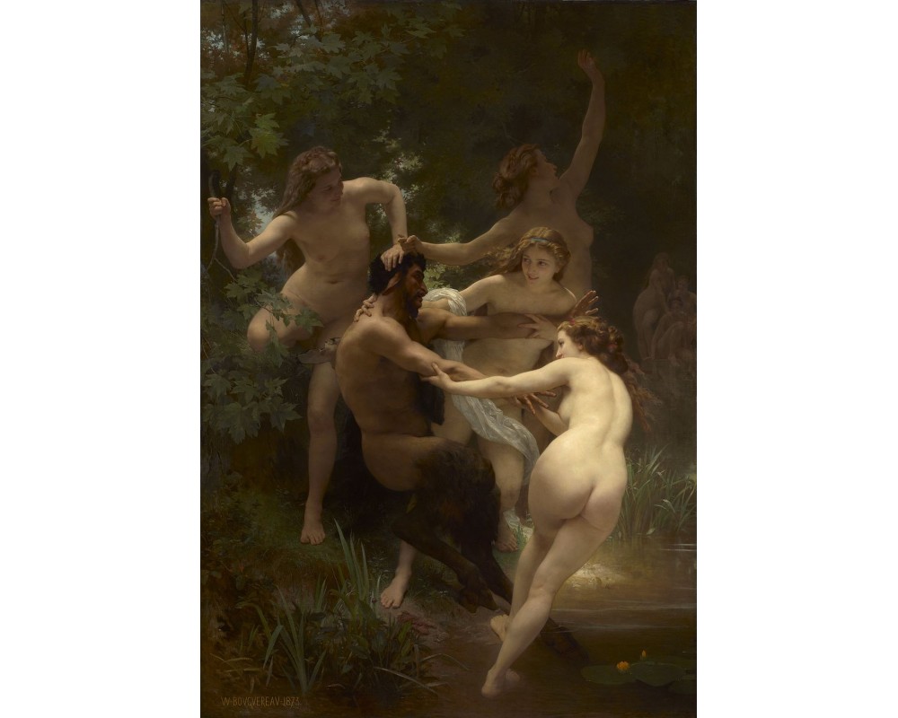 Nymphs and Satyr