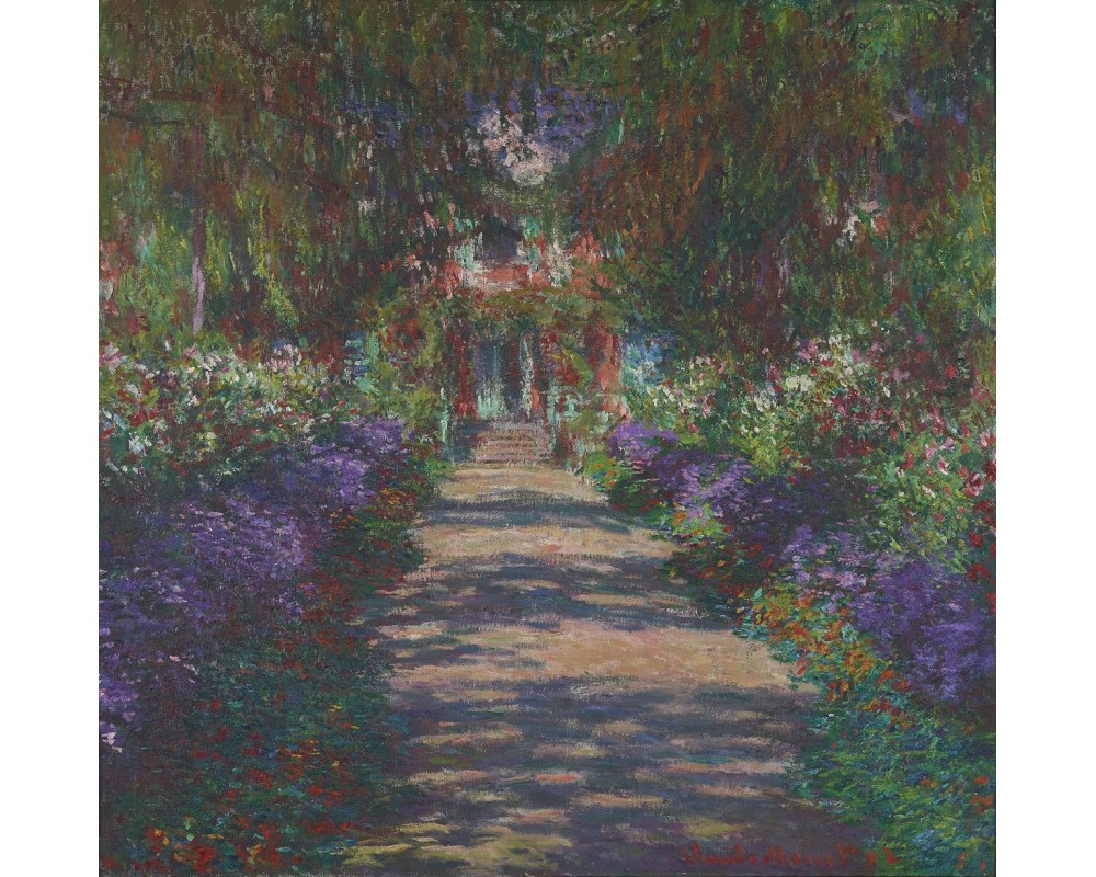 Pathway in Monet's Garden at Giverny