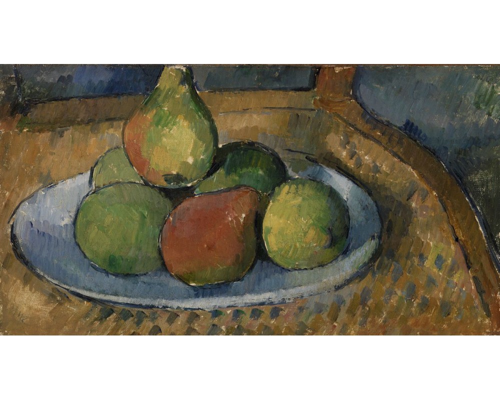 Plate of Fruit on a Chair