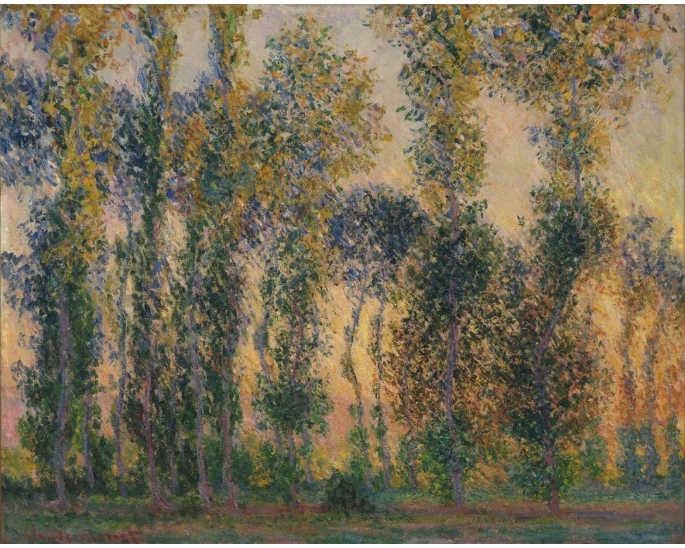 Poplars at Giverny, Sunrise