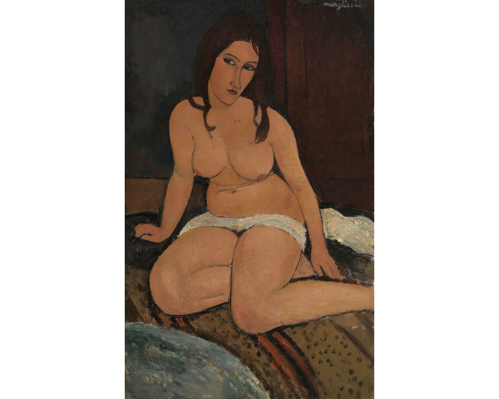 Seated Nude,