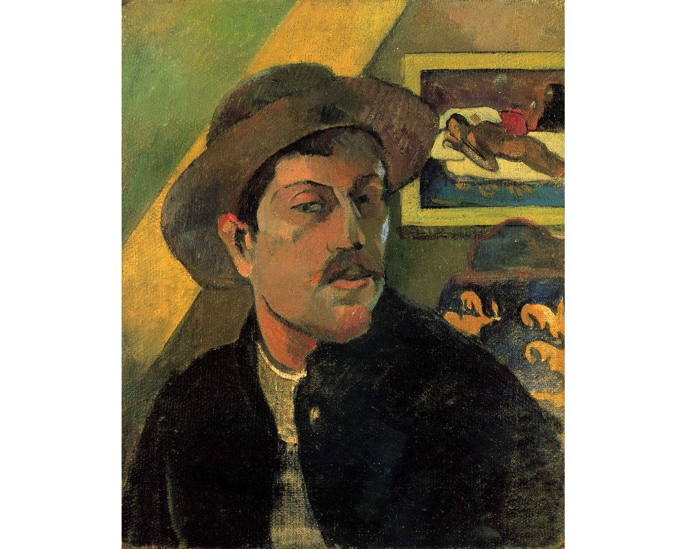 Self-Portrait in a Hat