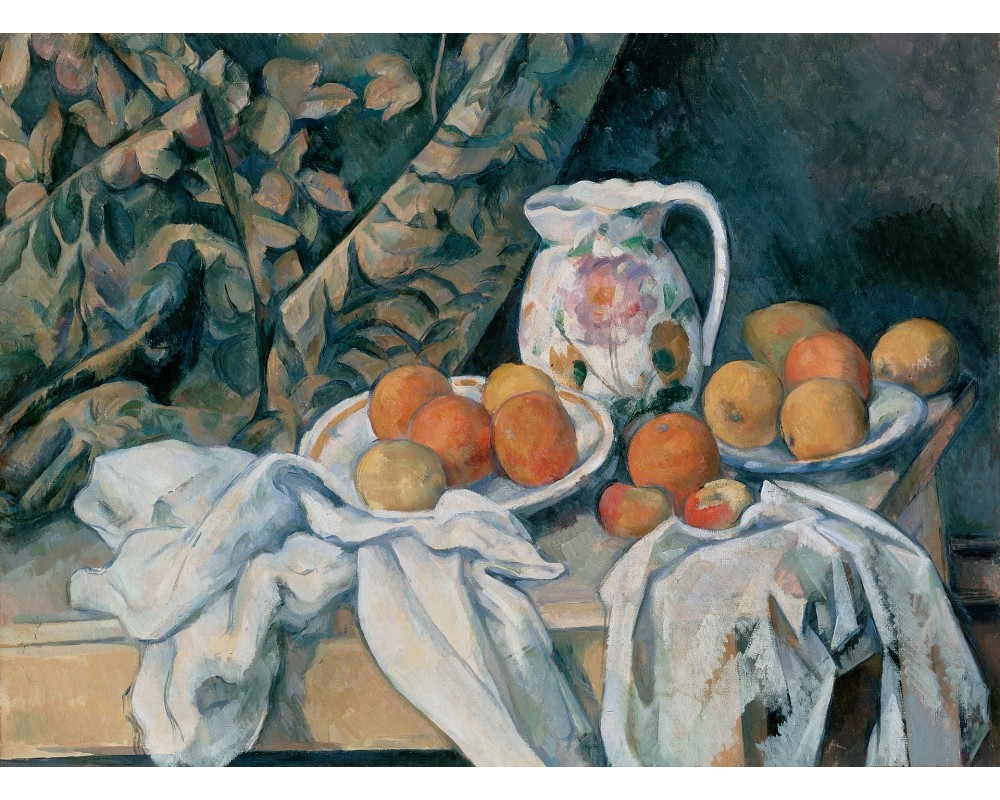 Still Life with a Curtain