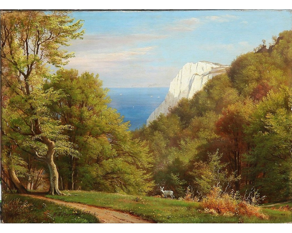 Summer Day at Møns Klint