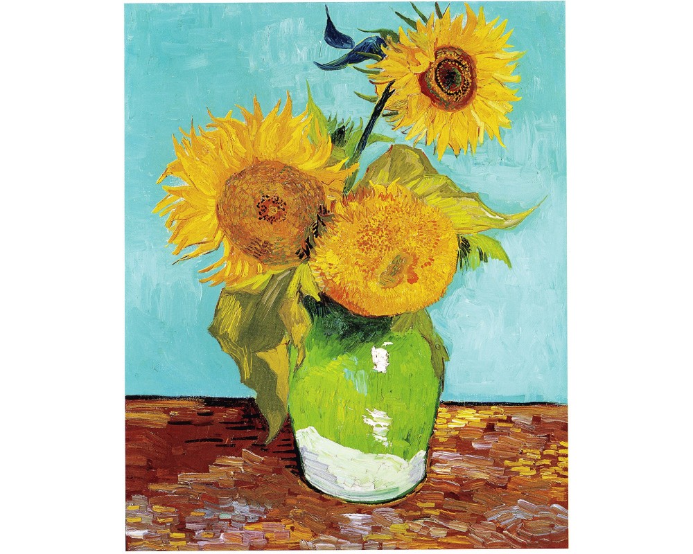 Sunflowers (F453), first version