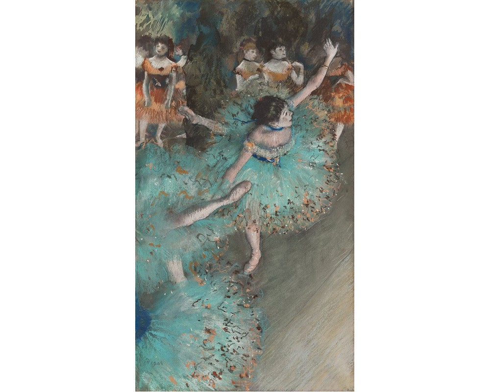 Swaying Dancer (Dancer in Green)