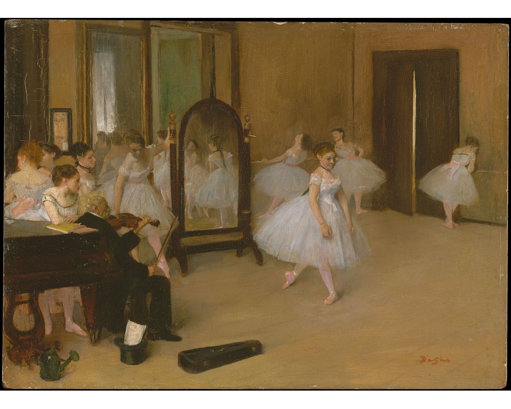 The Dancing Class, 1871