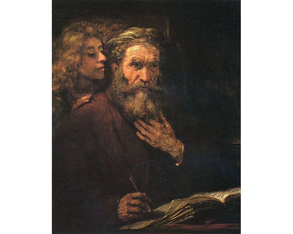 The evangelist Matthew and the Angel (1661)