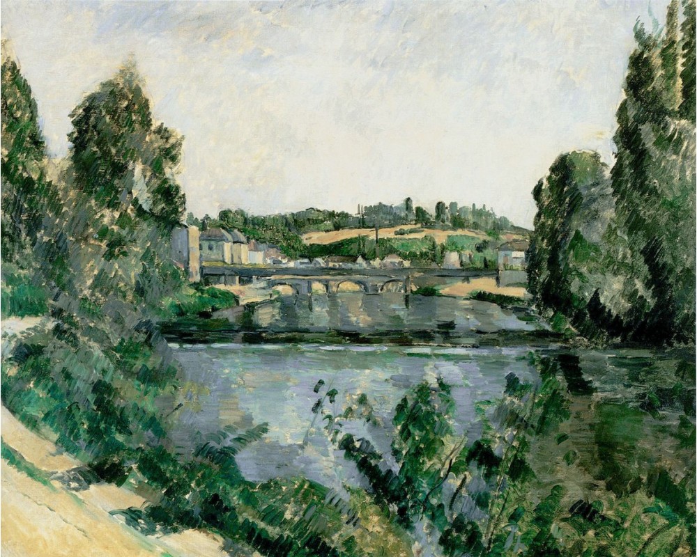 The Railroad Bridge and Dam, Pontoise