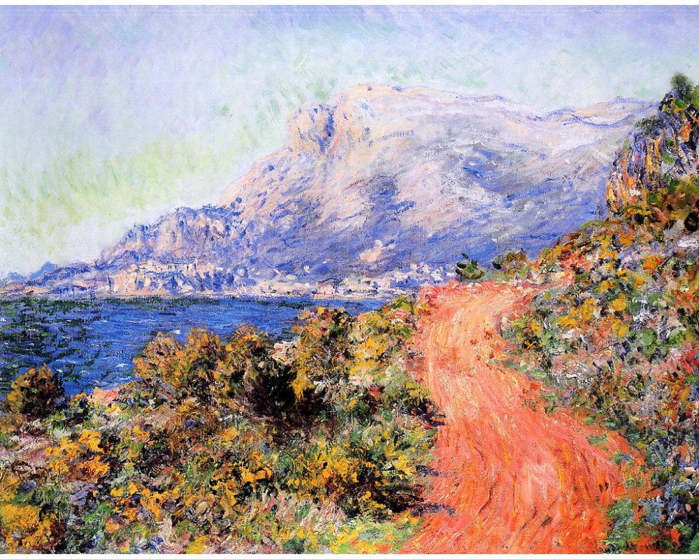 The Red Road near Menton