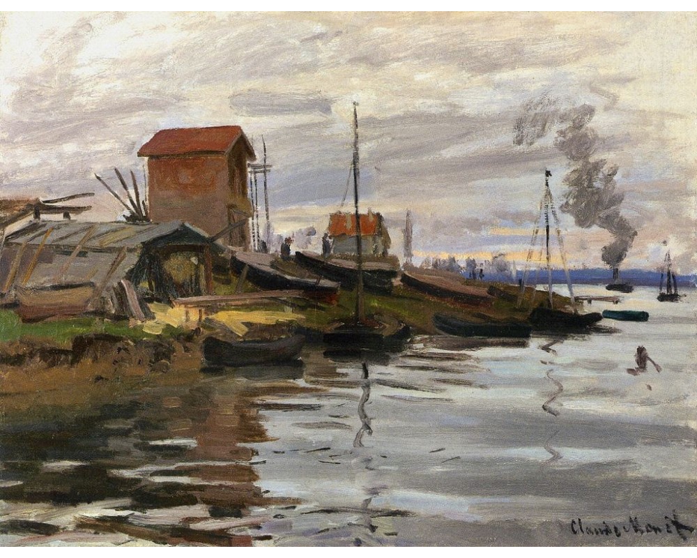 The Seine at Le Petit-Gennevilliers