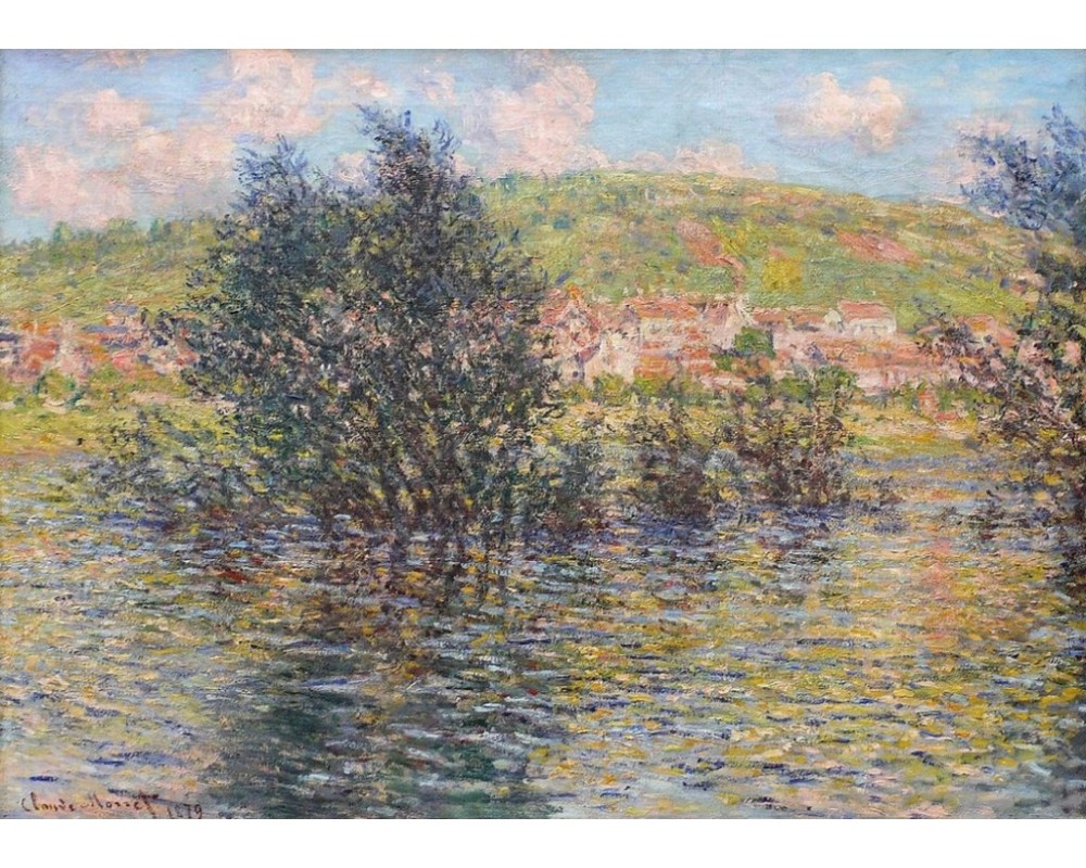 The Seine at Vétheuil, Sun Effect after Rain