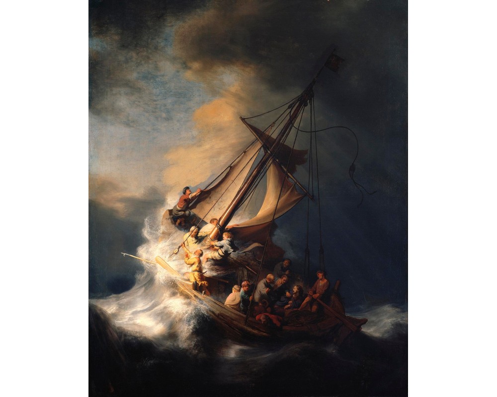 The Storm on the Sea of Galilee (1633)